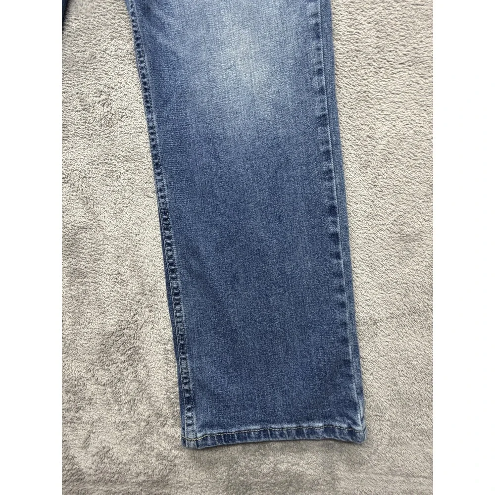 Hollister Jeans Mens Measured‎ 35x28 Blue Straight Epic Flex Denim Pants